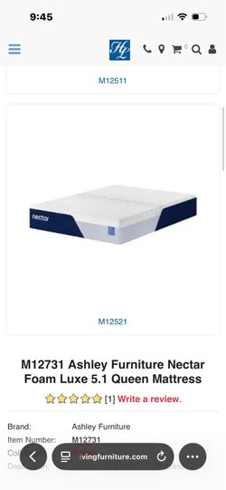 Queen nectar mattress