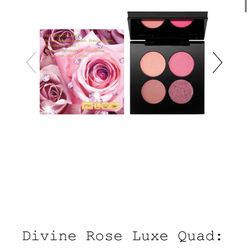 Brand New Pat McGrath Divine Rose Luxe Quad 