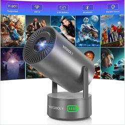 Projector with WiFi and Bluetooth
