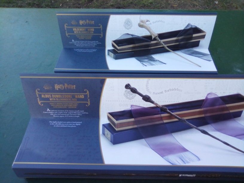 Harry Potter Dumbledores Wand And Voldemorts Wand