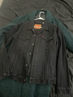 Levi's Black Denim Trucker Jacket
