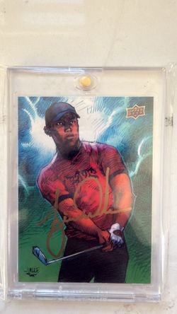 2026 Upper Deck Tiger Foundation Party Tiger Woods AUTO /415 #TWJL1