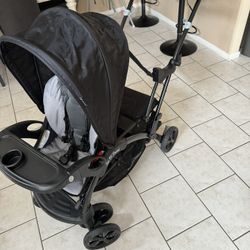 Baby Trend SitNStand Double Stroller 