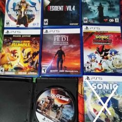 PS5 Games, $33 Each