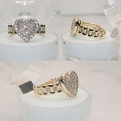 Gold Layered Promise Rings 