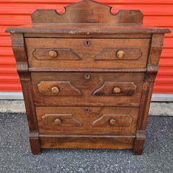ANTIQUE HUTCH ALL WOOD