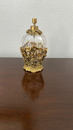 Vintage Matson Gold Perfume Spray Bottle