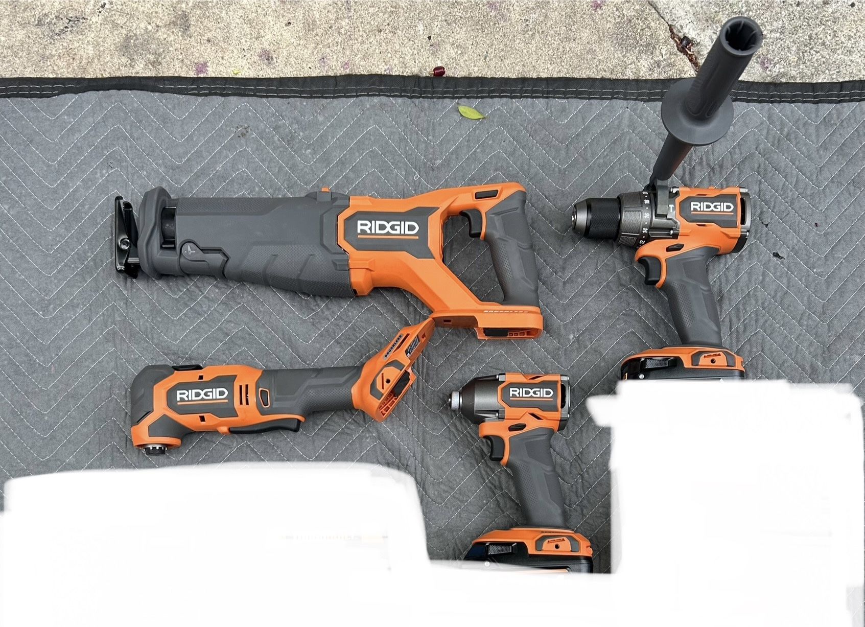 RIDGID 18v Tools