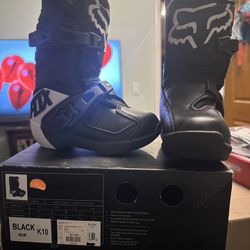 FOX Dirt bike Boots Kids K10