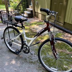 Columbia Bike With New Basket