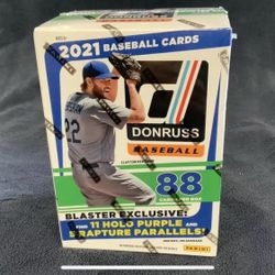 2021 Panini Donruss Baseball Blaster Box SEALED