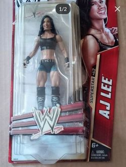 wwe aj lee figure brand new