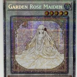 Yugioh Garden Rose Maiden Doom Of Dimensions Starlight Rare NM