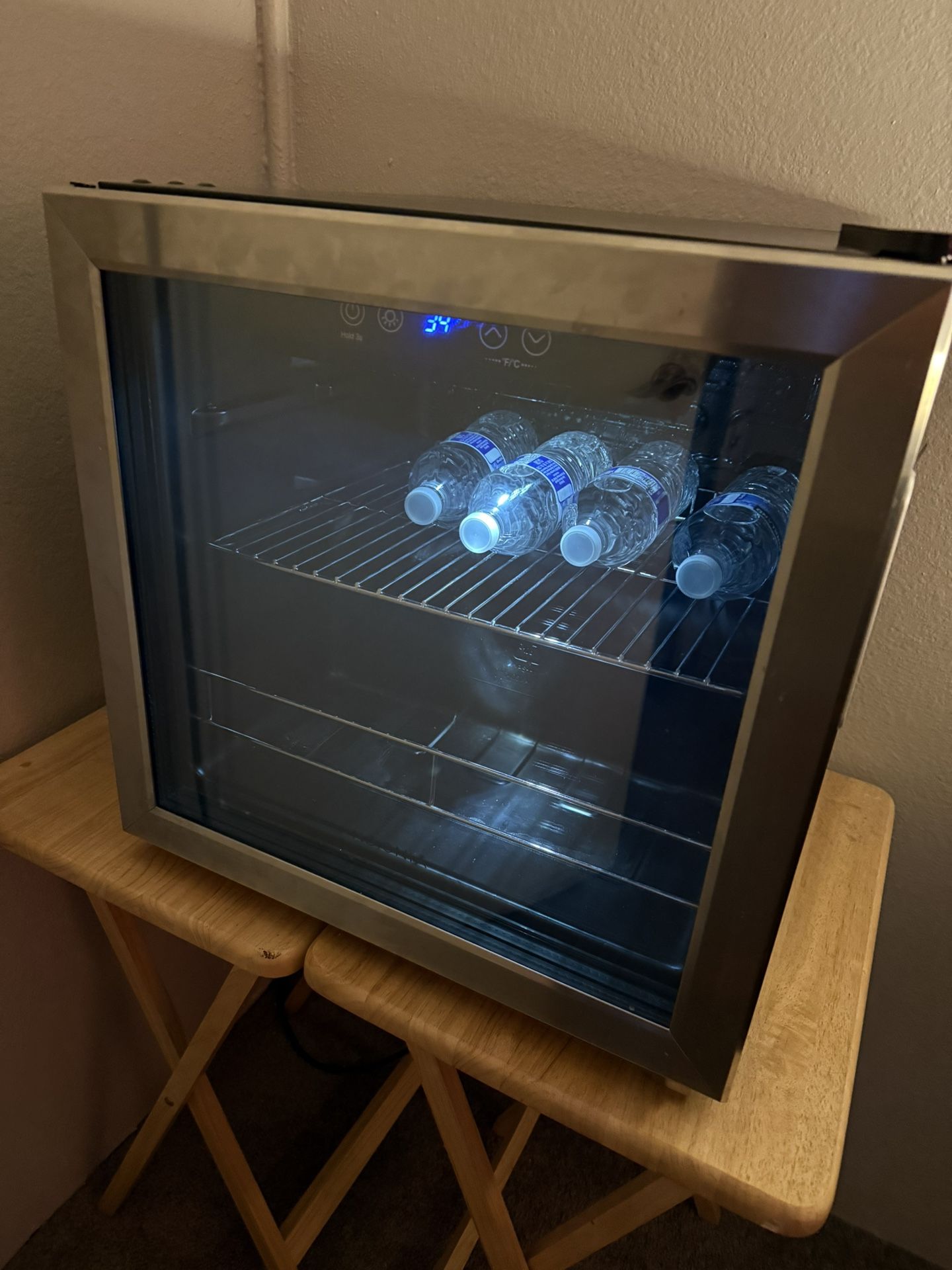 Clear Door Mini Fridge