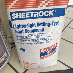 Sheetrock Brand Easy Sand 20 Lightweight Setting-Type Joint Compound
