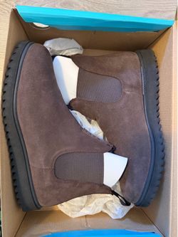 Reef Mens Otis Chelsea Boots Size 10 Brown (New)