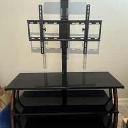 Tv stand w/ swivel mount