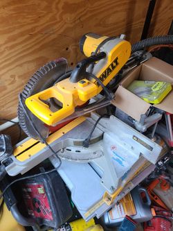 DEWALT DWS780 12" Double Bevel Sliding Compound Miter Saw 15 Amp XPS