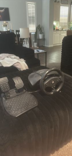 PlayStation steering wheel