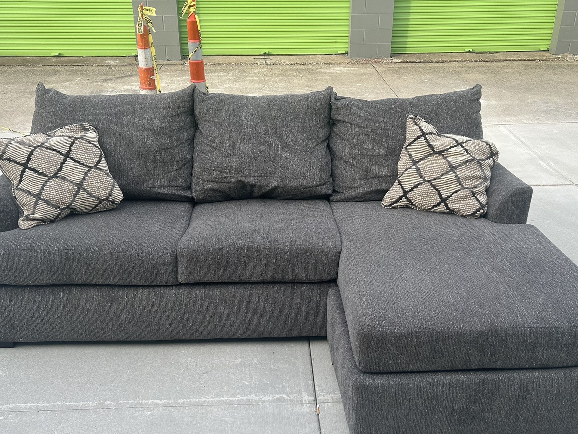 Grey Sectional Couch