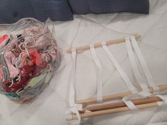 Baby Girl Bows And Holder 🌟 