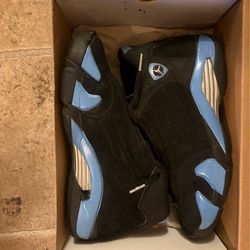 JORDAN 14s University Blues
