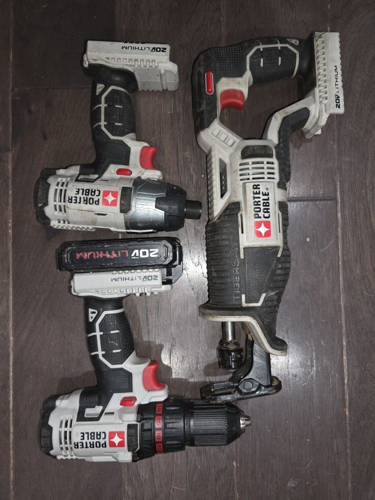 Porter cable Sawzall Drill And Impact