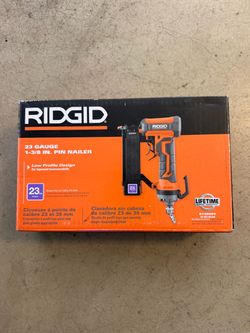 Ridgid Pneumatic 23-Gauge 1-3/8 in. Headless Pin Nailer with Dry-Fire Lockout