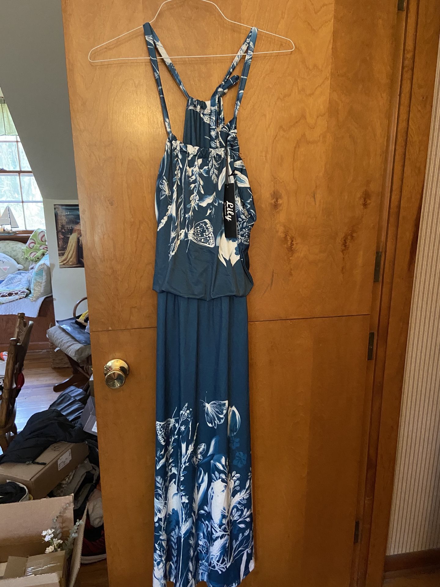 Halter Top Maxi Dress