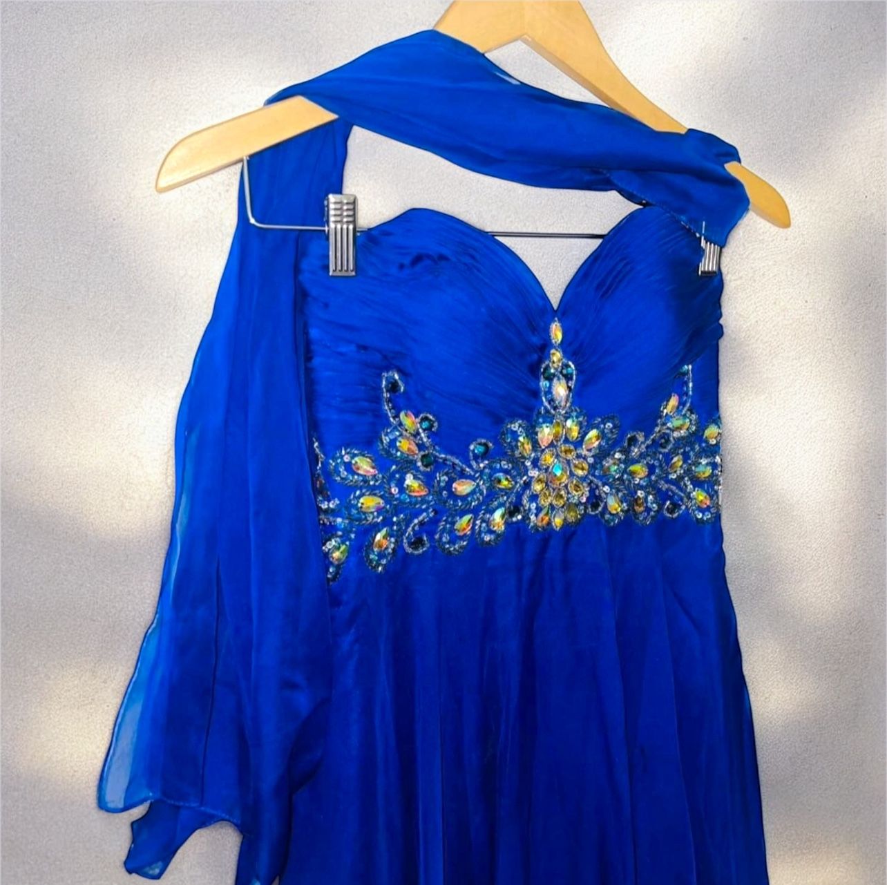 Small Beautiful royal blue dress 