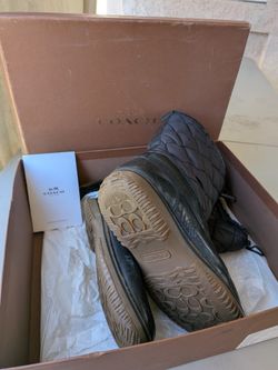 Coach boots size 7