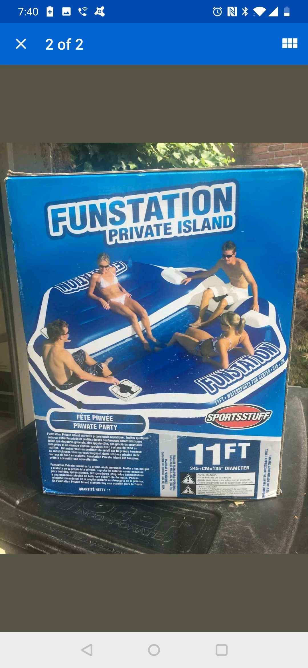 Sportsstuff Fun station 11 ft. Water Sports Fun Center