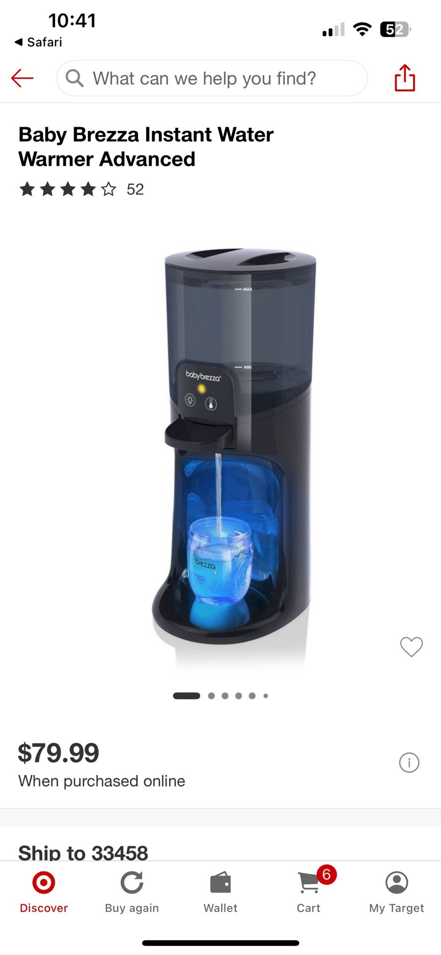 Baby Brezza Instant Water Warmer Advanced