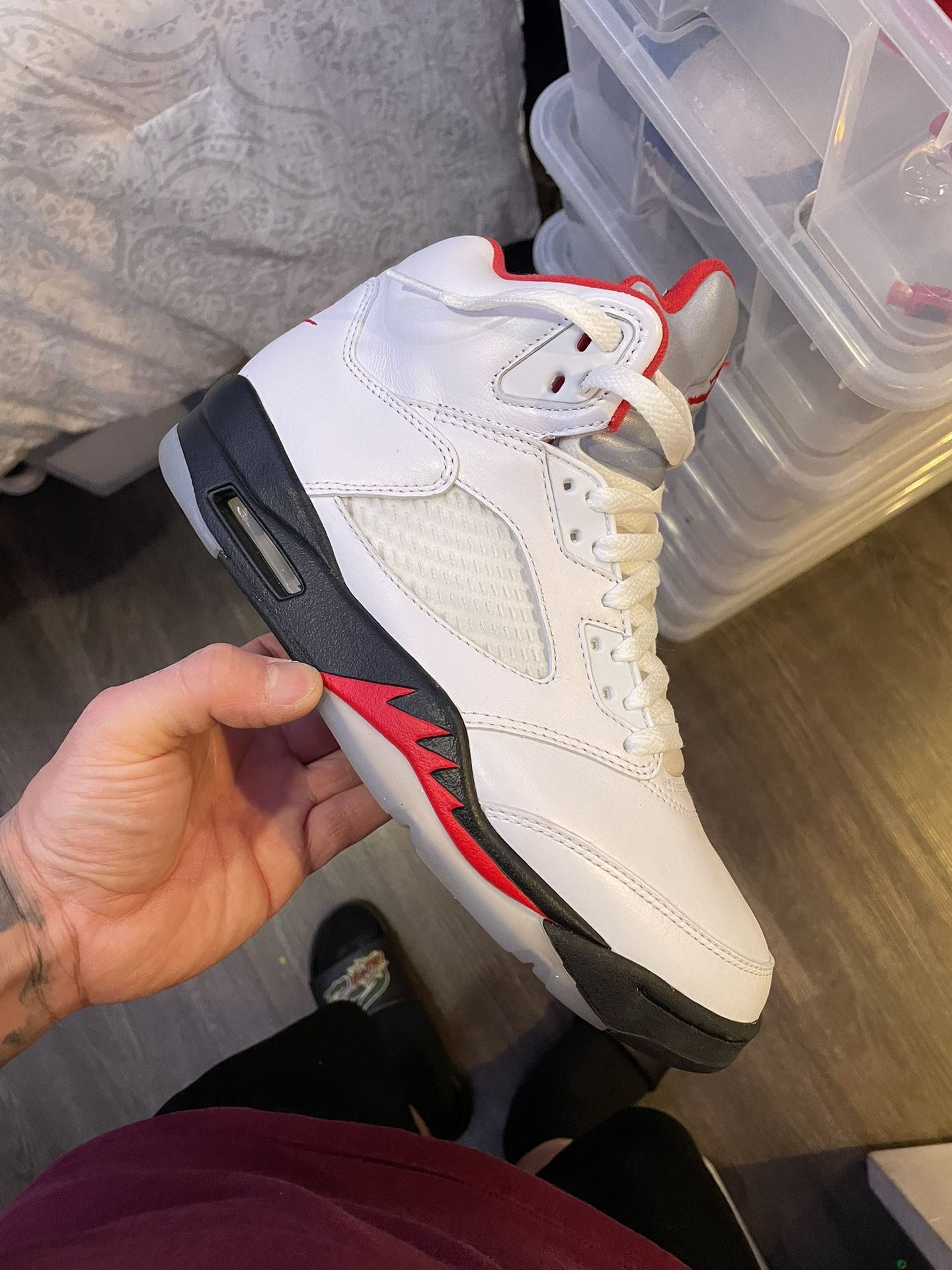 Fire Red 5s