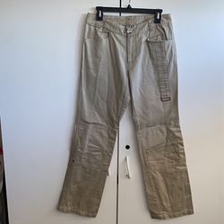 Clio Tan Baggy Jeans Size 6