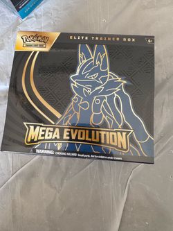 mega evolution etb pokemon tcg