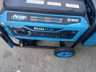 Dual Fuel Generator 6580w