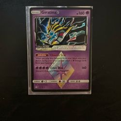 Giratina Prism Star Card 