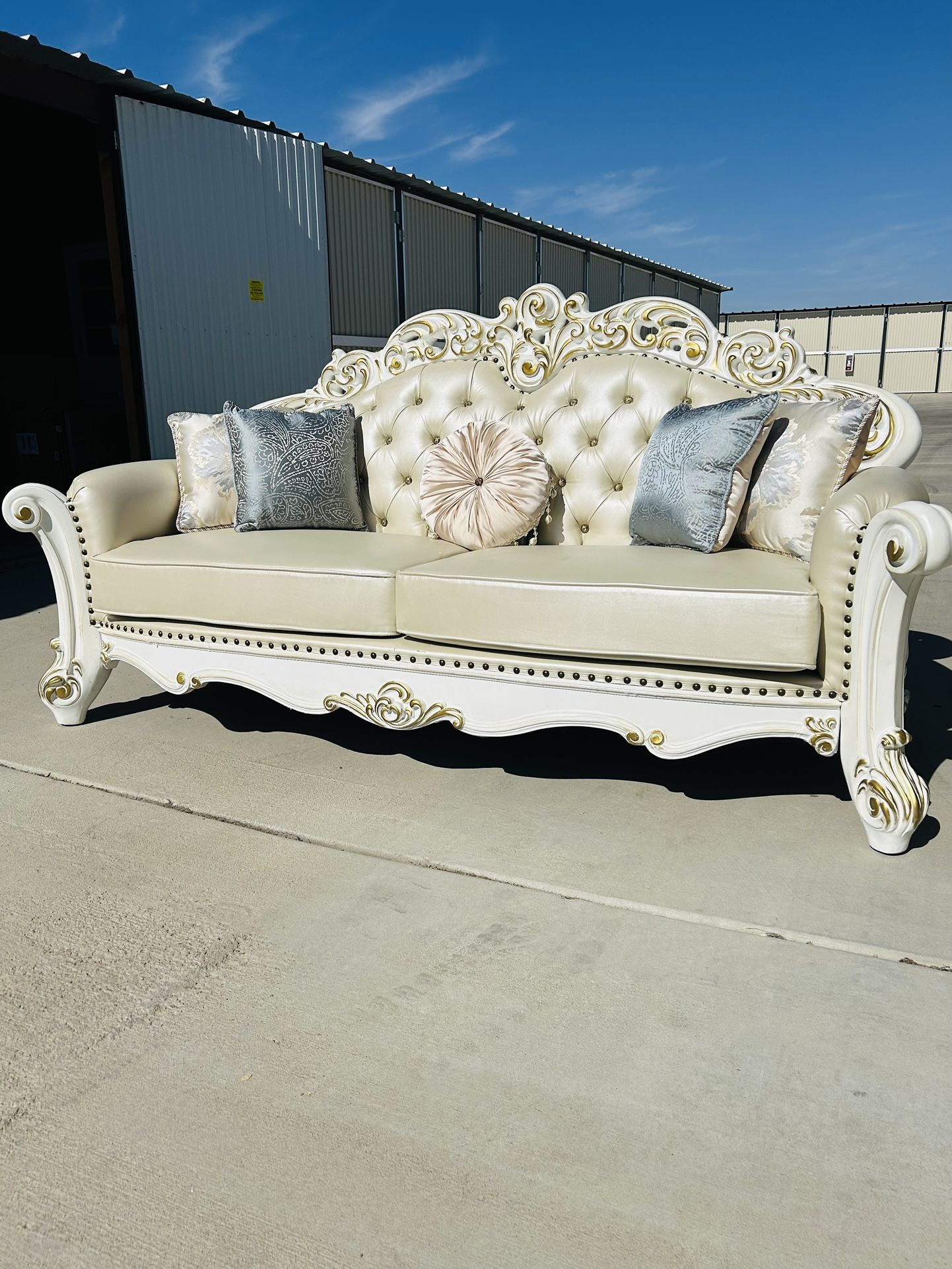 New Victorian Style Sofa