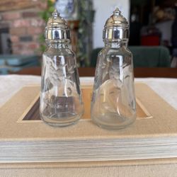 Princess House Heritage Salt and Pepper Shakers