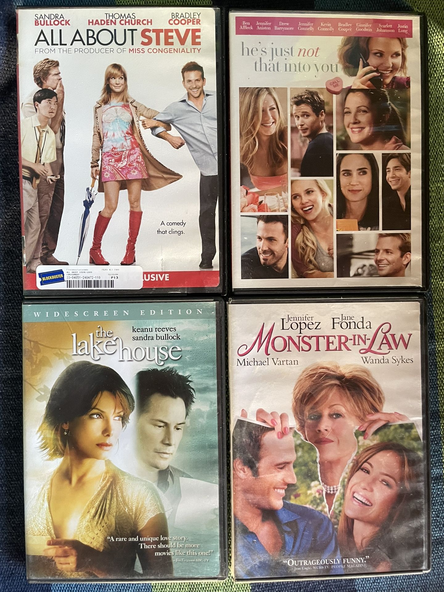 🎬 13 Romantic Comedy & Drama DVDs – Chick Flick Movie Bundle – $10