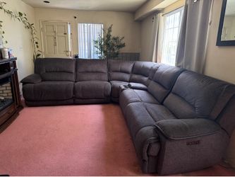 Costco Power Reclining Sectional Sofa | Excellent Condition | $1,250 OBO!