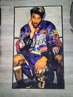 Custom 3x5 Kobe Bryant carpet