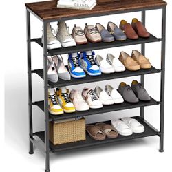 5 Tier Shoe Rack Organizer for Entryway