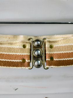 Set of (4) Vintage Circa 1970s Dress Women's Belts