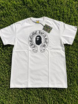 Bape x chrome heart tee