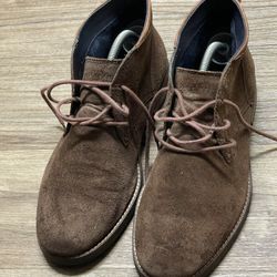 Cole Haan Men’s Ogden Stitch Chukka II Boots – Muir Suede