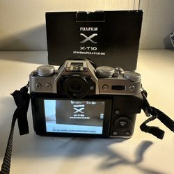 Fujifilm XT-10 Mirrorless Camera 