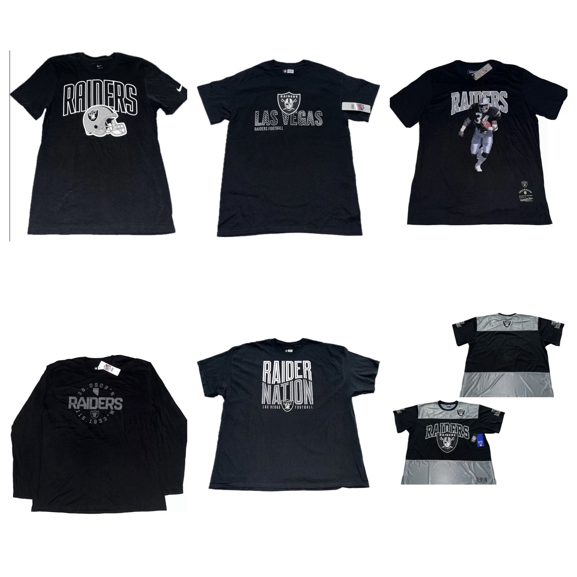 Las Vegas Raiders Men’s T Shirts And Jerseys New 