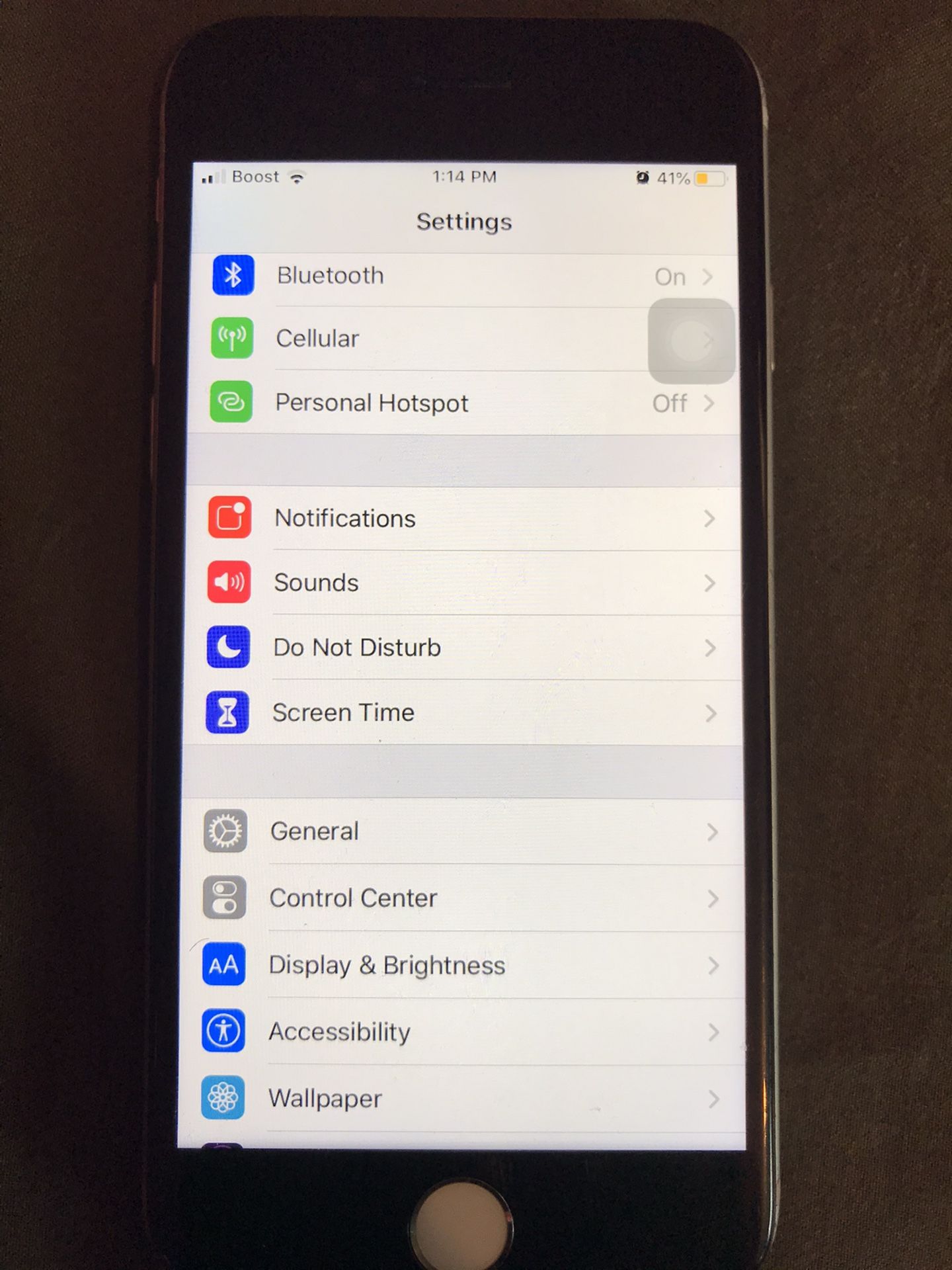 iPhone 6s boost/sprint
